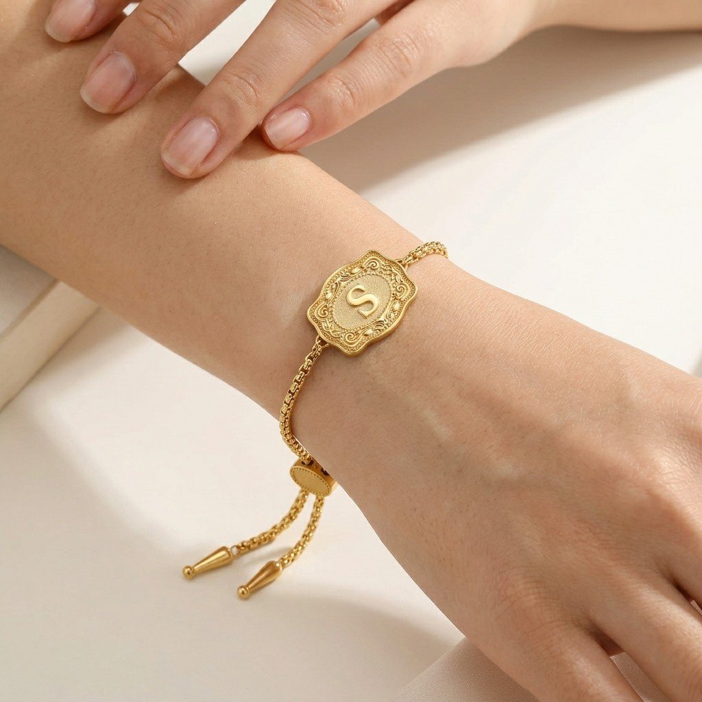π Country Inspired Charm Bracelet | Minimalist Casual Daily Jewelry