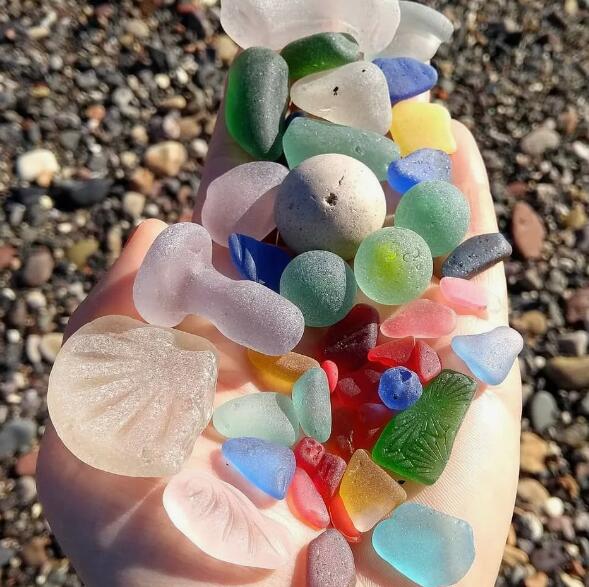 LAST DAY 49% OFF💥⭐Sea Glass Star Gift❤️bring joy and good fortune.🧡