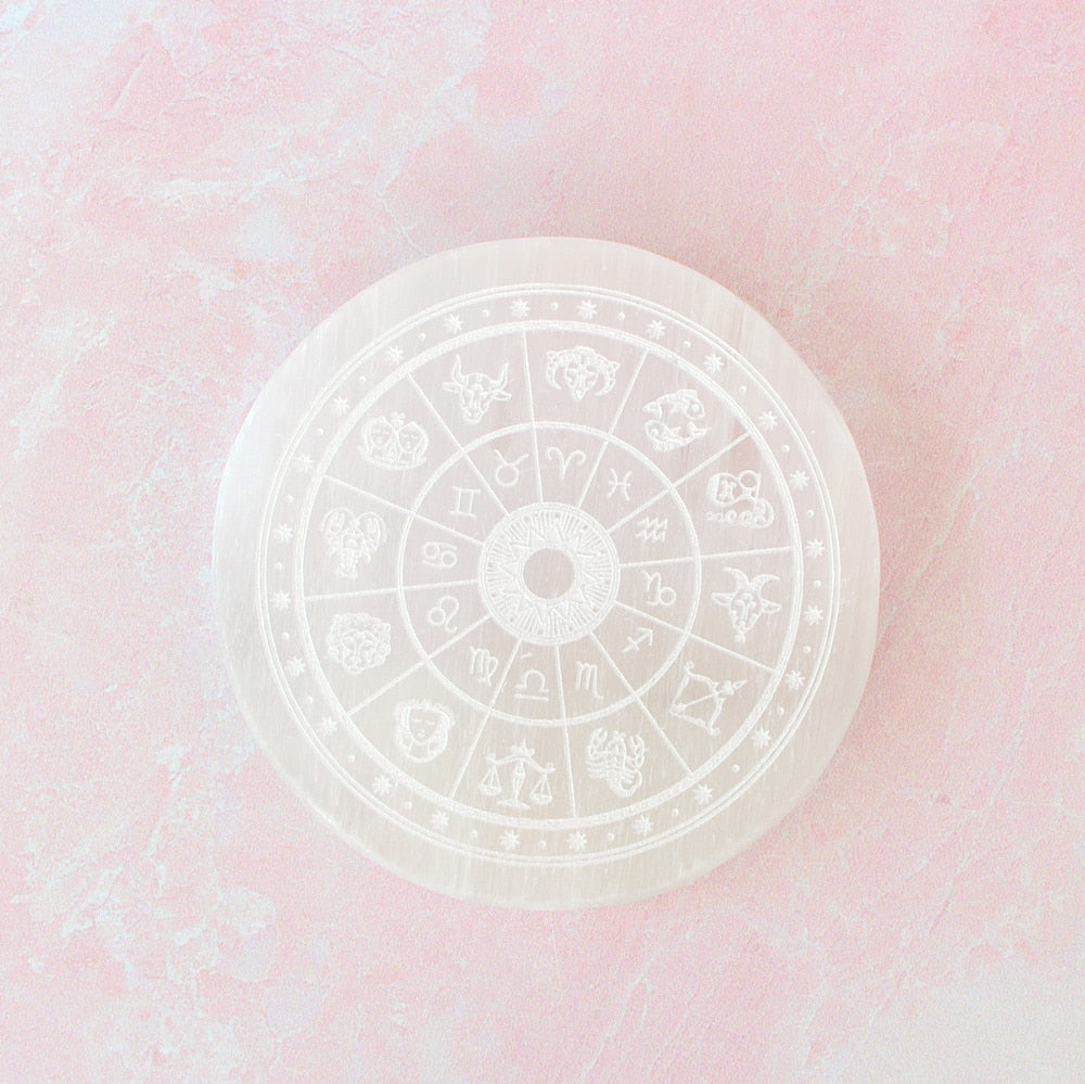 Selenite Harmonizer & Plate Bundle | Charge Your Crystal Bracelets