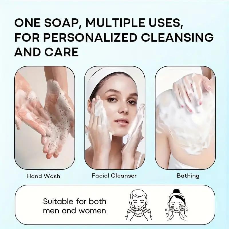 🔥Hot Sale🔥Personalized Original Handmade Crystal Grape Soap Gentle Cleansing Soap