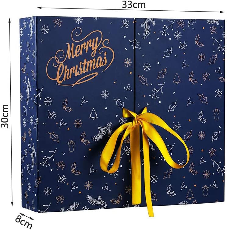 Crystal Advent Calendar Kit: 24 Day Christmas Countdown, Mystery Gift