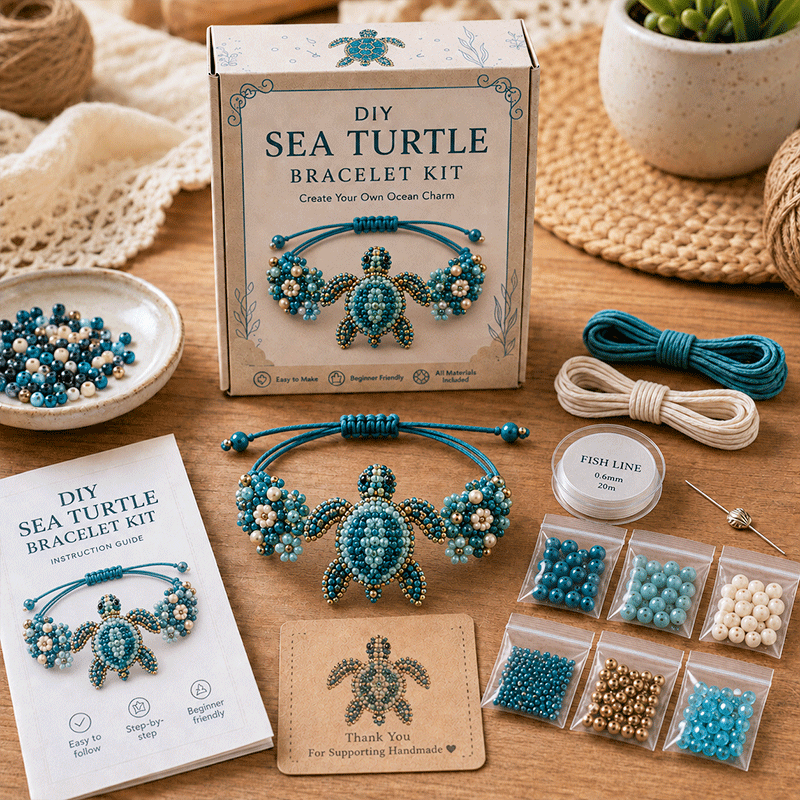 🔥50% Off Last Day - DIY Beaded Bracelet Making Kit