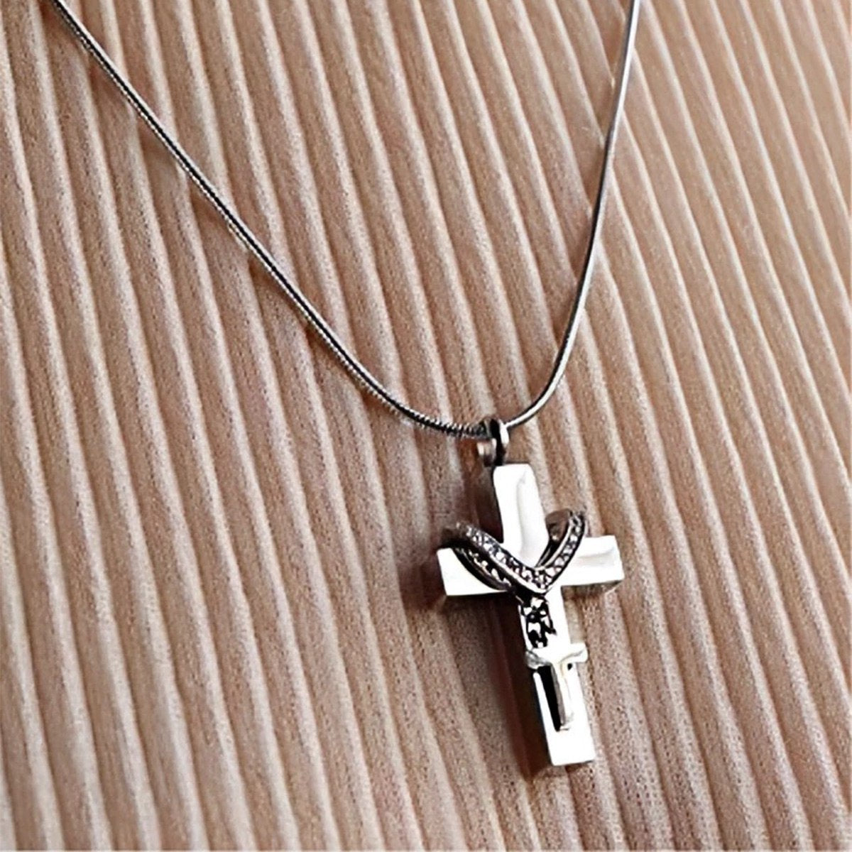 Eternal Embrace Memorial Necklace Urn Necklace