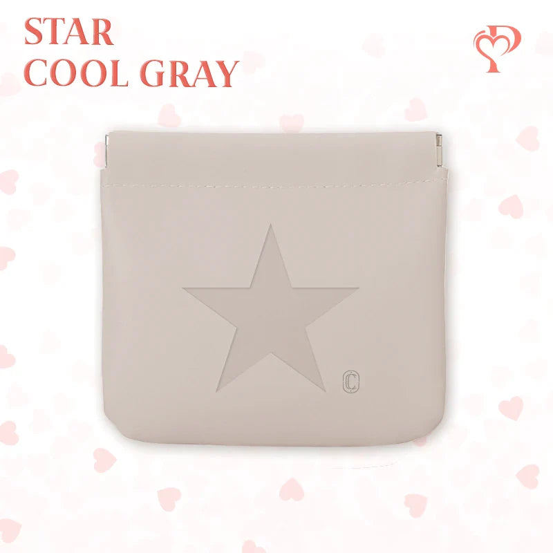 Pouchic - Personalized Snap Closure Leather Organizer Pouch