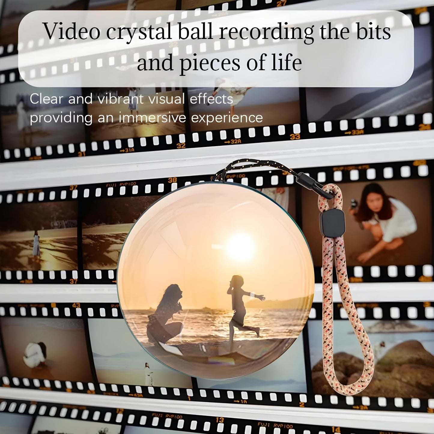 The Magic Crystal Ball — Hold the Breathing Memories in Your Hand.
