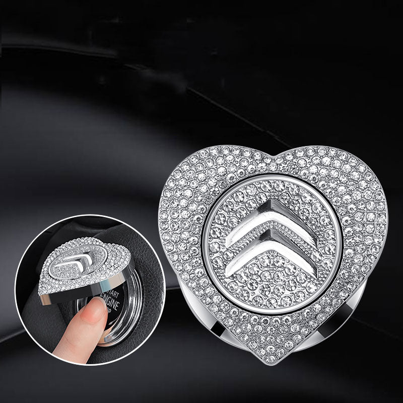 Black Friday Sale 🔥49% OFF🔥Heart-shaped Diamond-studded One-button Start Protective Case