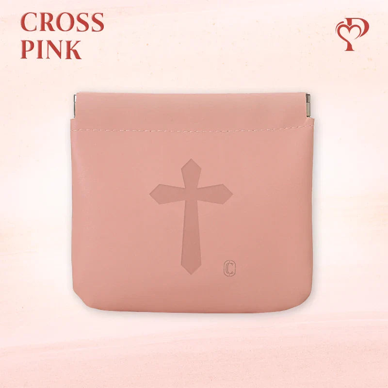 Pouchic - Personalized Snap Closure Leather Organizer Pouch
