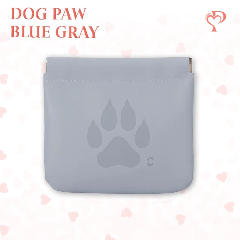 Pouchic - Personalized Snap Closure Leather Organizer Pouch