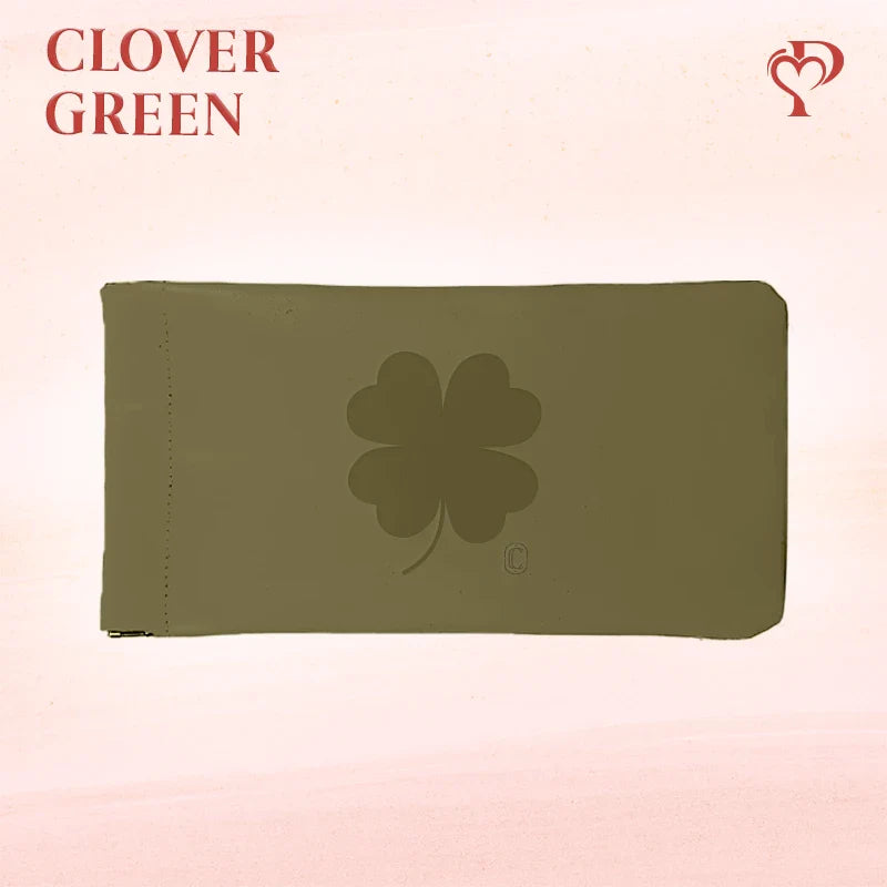Pouchic - Personalized Snap Closure Leather Organizer Pouch