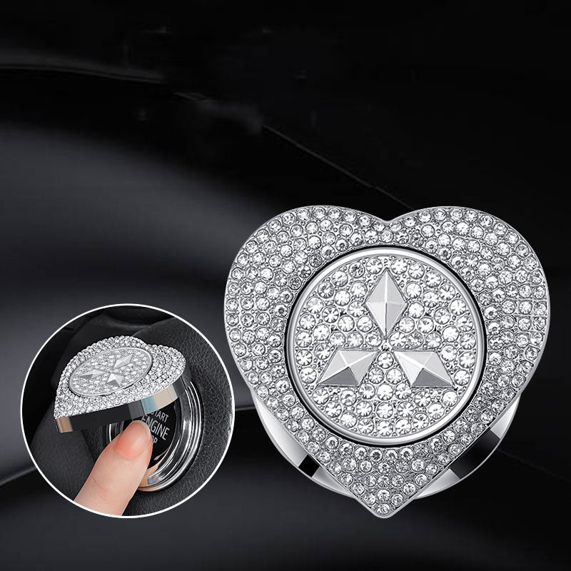 Black Friday Sale 🔥49% OFF🔥Heart-shaped Diamond-studded One-button Start Protective Case
