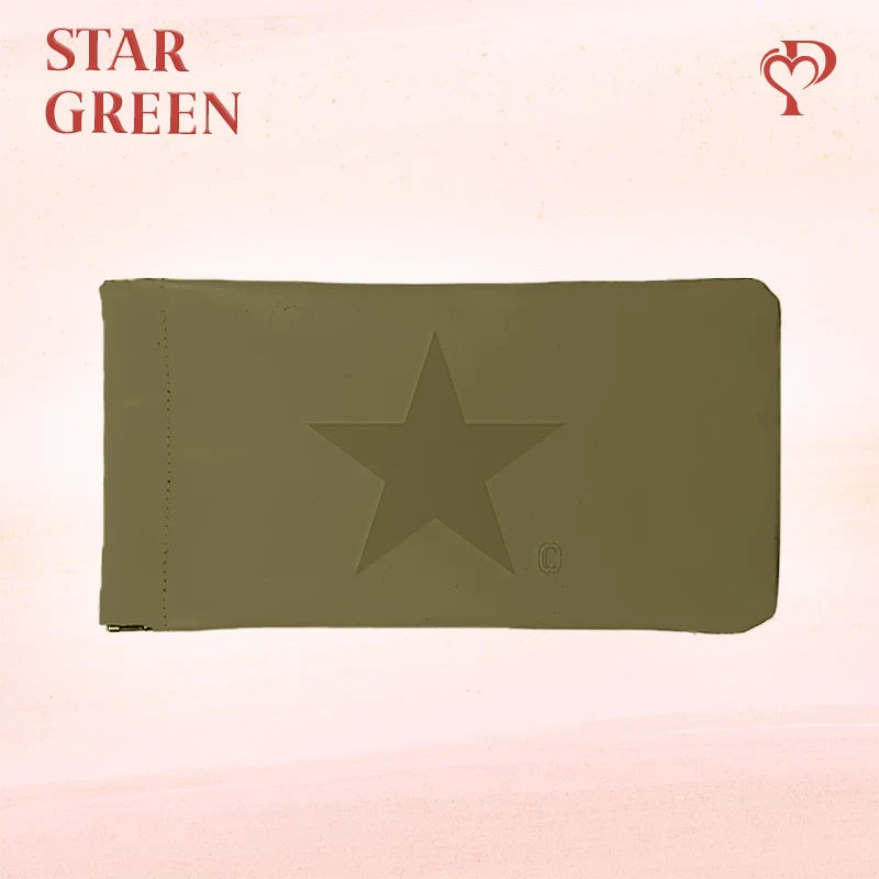 Pouchic - Personalized Snap Closure Leather Organizer Pouch