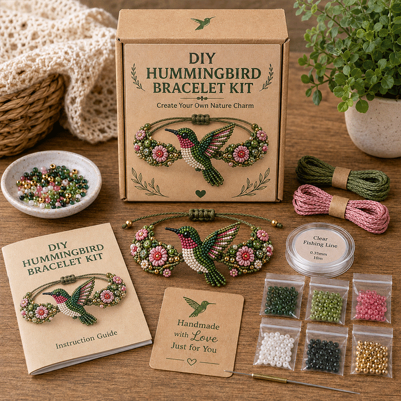 🔥50% Off Last Day - DIY Beaded Bracelet Making Kit