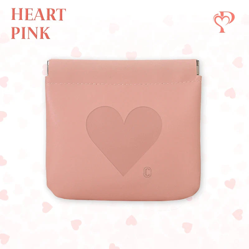 Pouchic - Personalized Snap Closure Leather Organizer Pouch