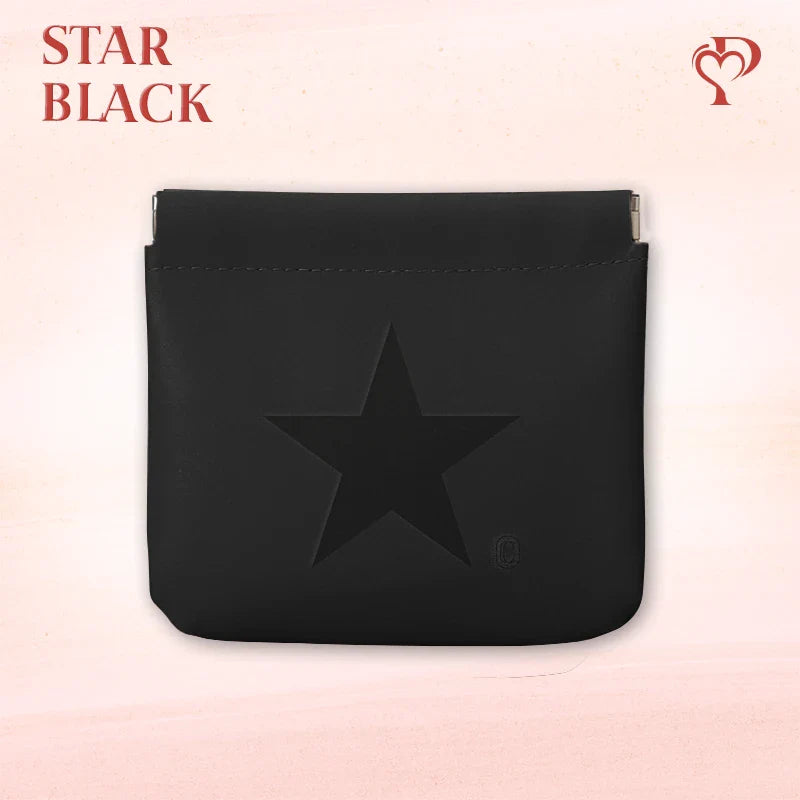 Pouchic - Personalized Snap Closure Leather Organizer Pouch