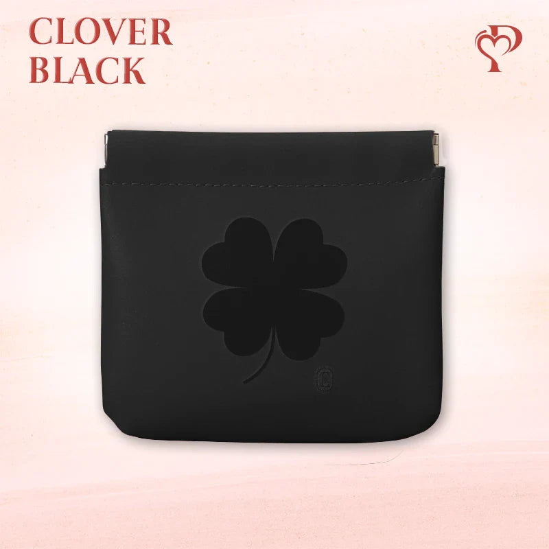 Pouchic - Personalized Snap Closure Leather Organizer Pouch