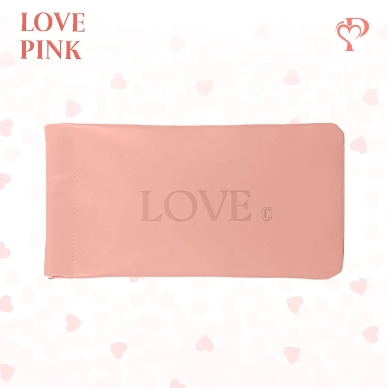 Pouchic - Personalized Snap Closure Leather Organizer Pouch