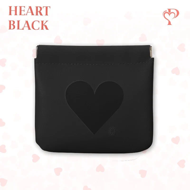 Pouchic - Personalized Snap Closure Leather Organizer Pouch