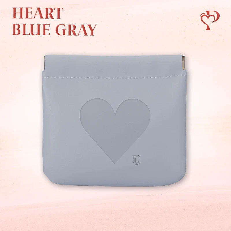 Pouchic - Personalized Snap Closure Leather Organizer Pouch