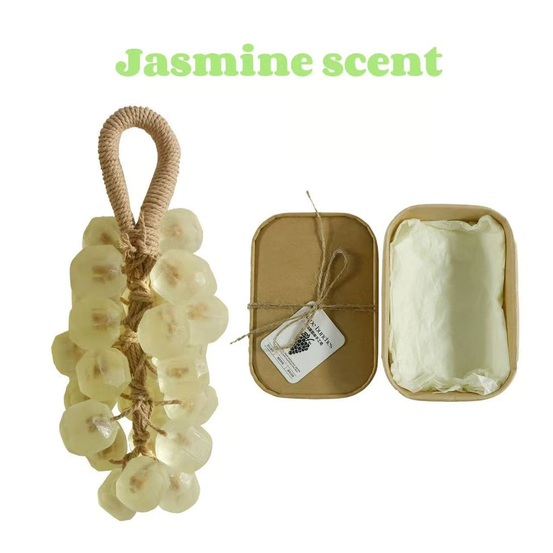 🔥Hot Sale🔥Personalized Original Handmade Crystal Grape Soap Gentle Cleansing Soap