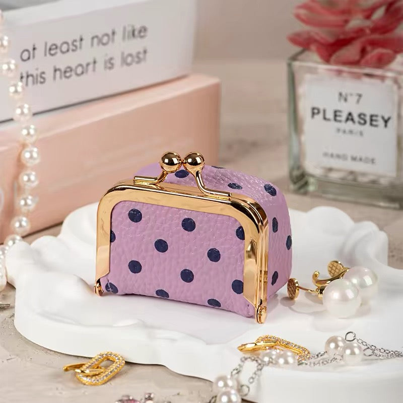 Pippa Polka Dot Mini Jewelry Case