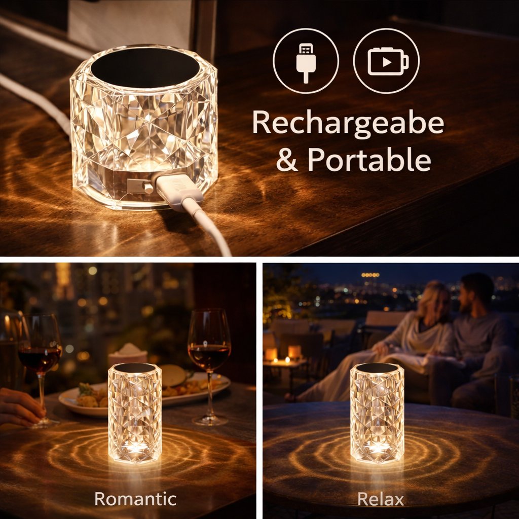 🔥Last Day 49% OFF -16 Color Touch Control Rechargeable Lamp