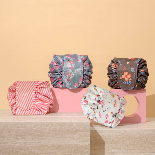 Compact Travel Cosmetics Pouch