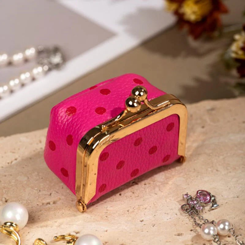 Mini Polka Dot Jewelry Box
