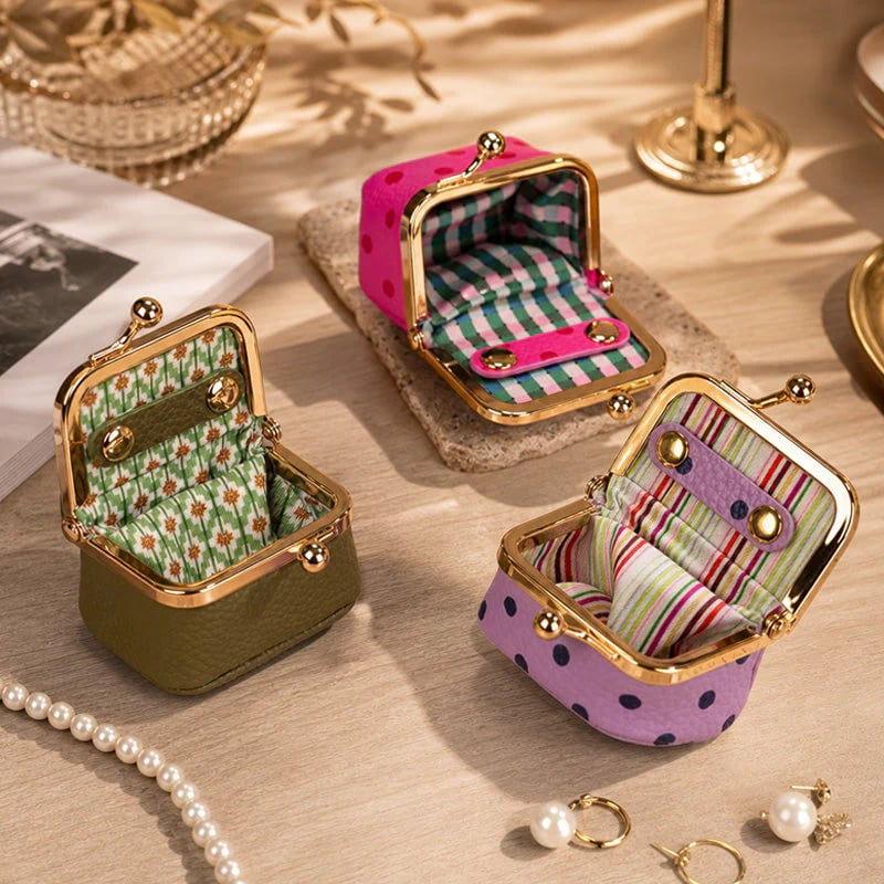 Mini Polka Dot Jewelry Box