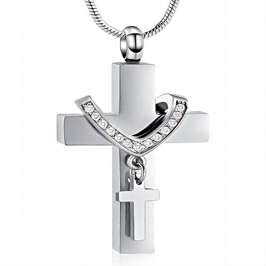 Eternal Embrace Memorial Necklace Urn Necklace