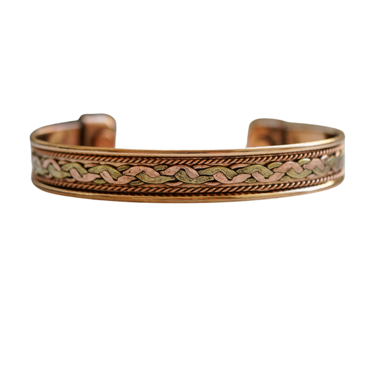 Pure Copper Braided Bracelet