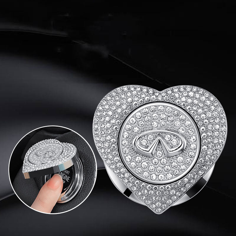 Black Friday Sale 🔥49% OFF🔥Heart-shaped Diamond-studded One-button Start Protective Case