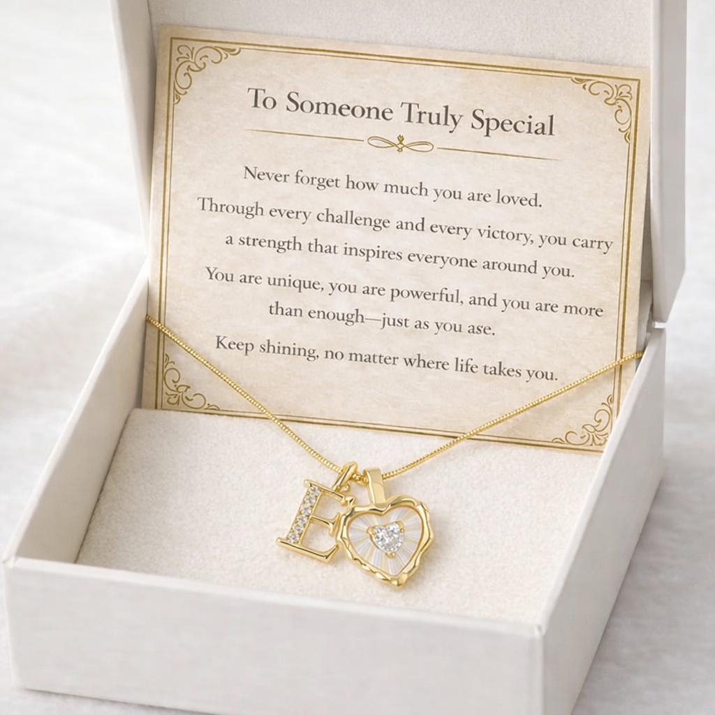 Initial Heart Necklace