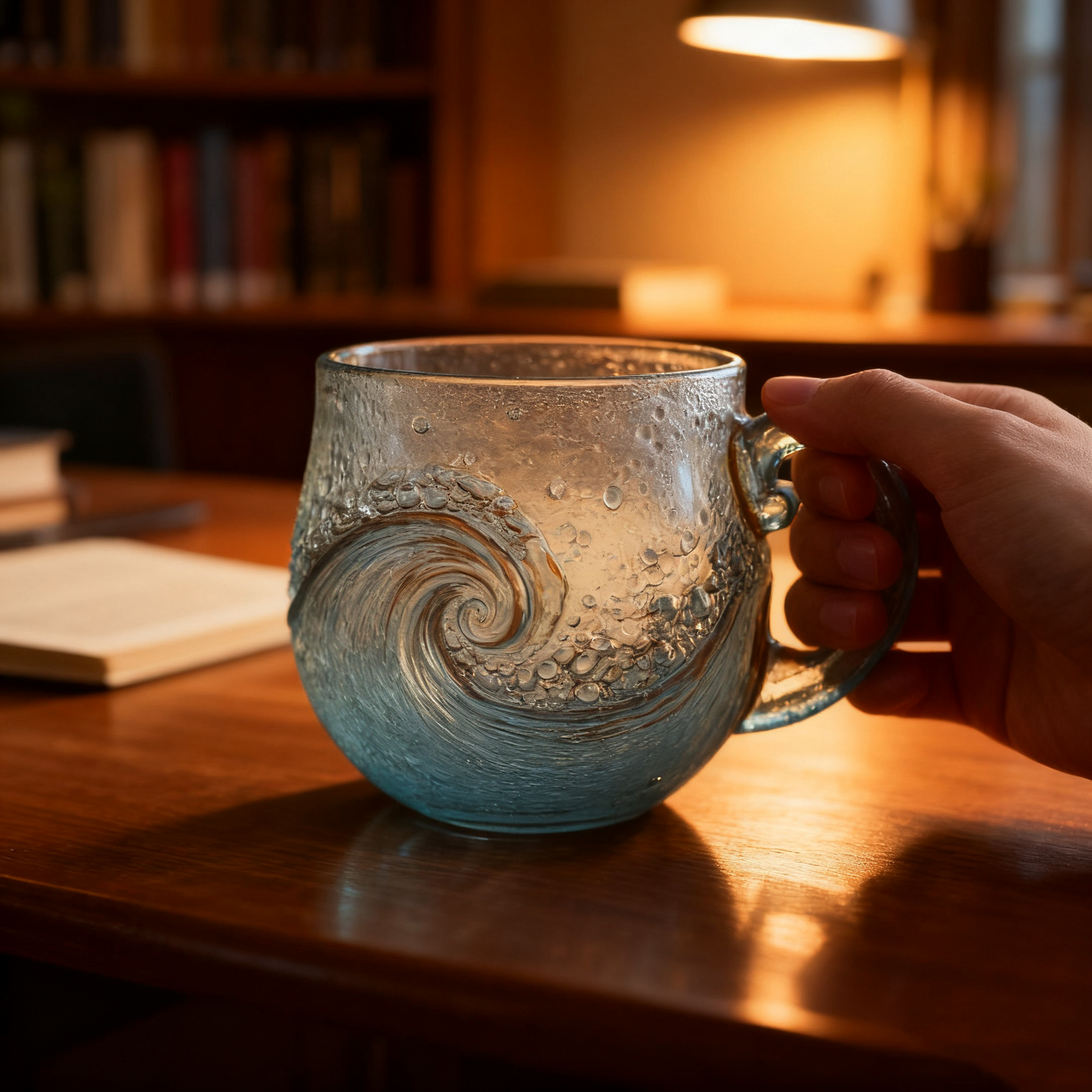 🎄Last Day 49%OFF!🎄Atroposcrystal™🌊 Sea Glass Wave Mug