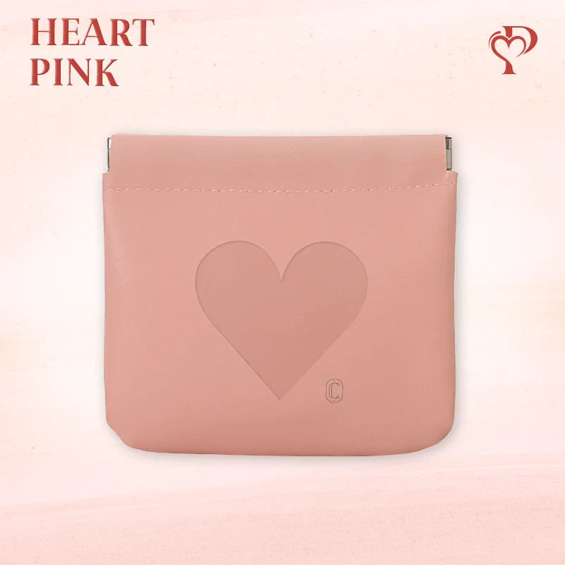 Pouchic - Personalized Snap Closure Leather Organizer Pouch