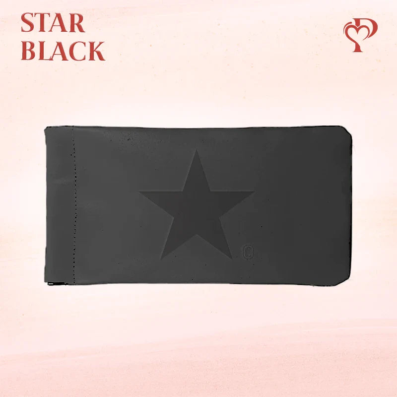 Pouchic - Personalized Snap Closure Leather Organizer Pouch